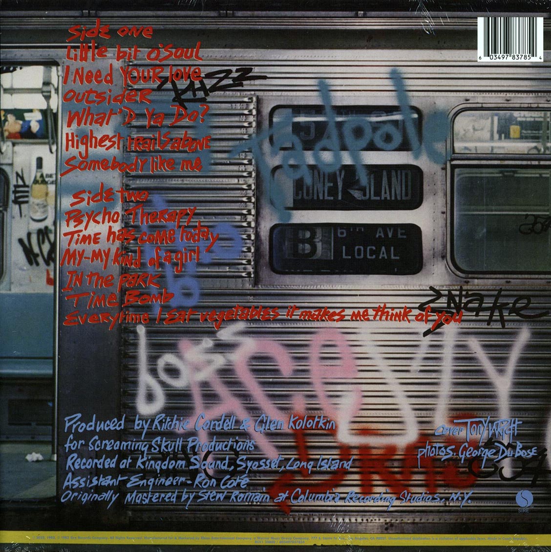 The Ramones Subterranean Jungle ltd. ed. violet Vinyl Record