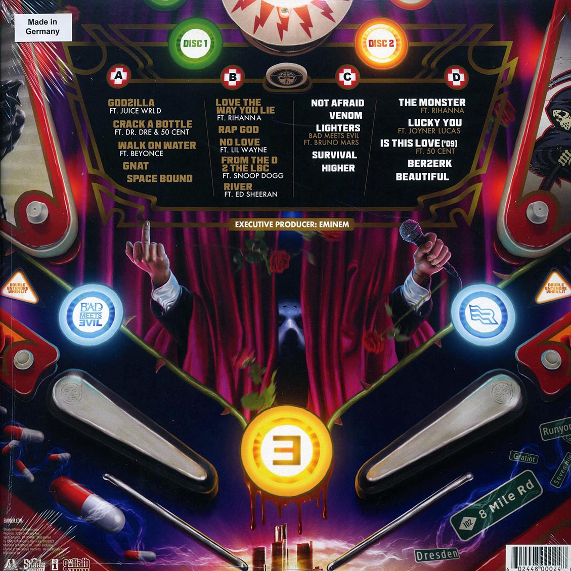 Eminem - Curtain Call 2 (2xLP) (180g) Vinyl Record