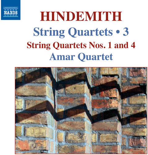 Hindemith / Amar Quartet - String Quartets 3 - Music CD