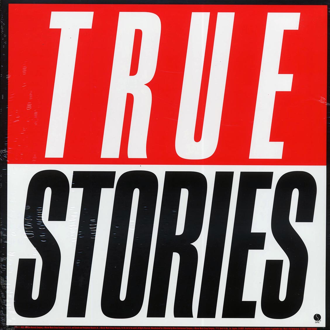 Talking Heads - True Stories Vinyl Record