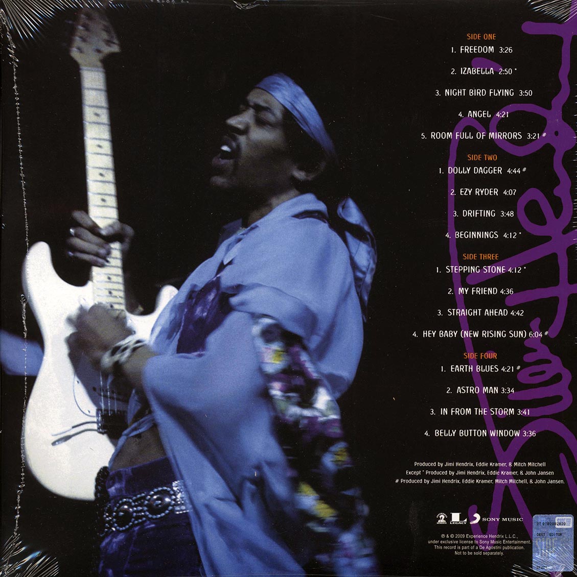 Jimi Hendrix First Rays Of The Rising Sun Vinyl Record