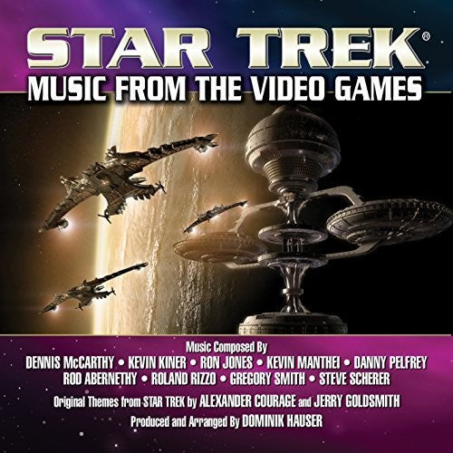 the album cover for Dominik Hauser - Star Trek: Music from the Video Games