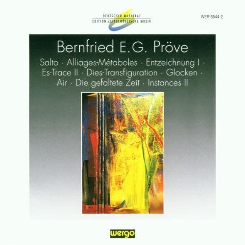 Prove: Salto Alliages-metaboles / Various - Prove: Salto Alliages-metaboles / Various - Music CD