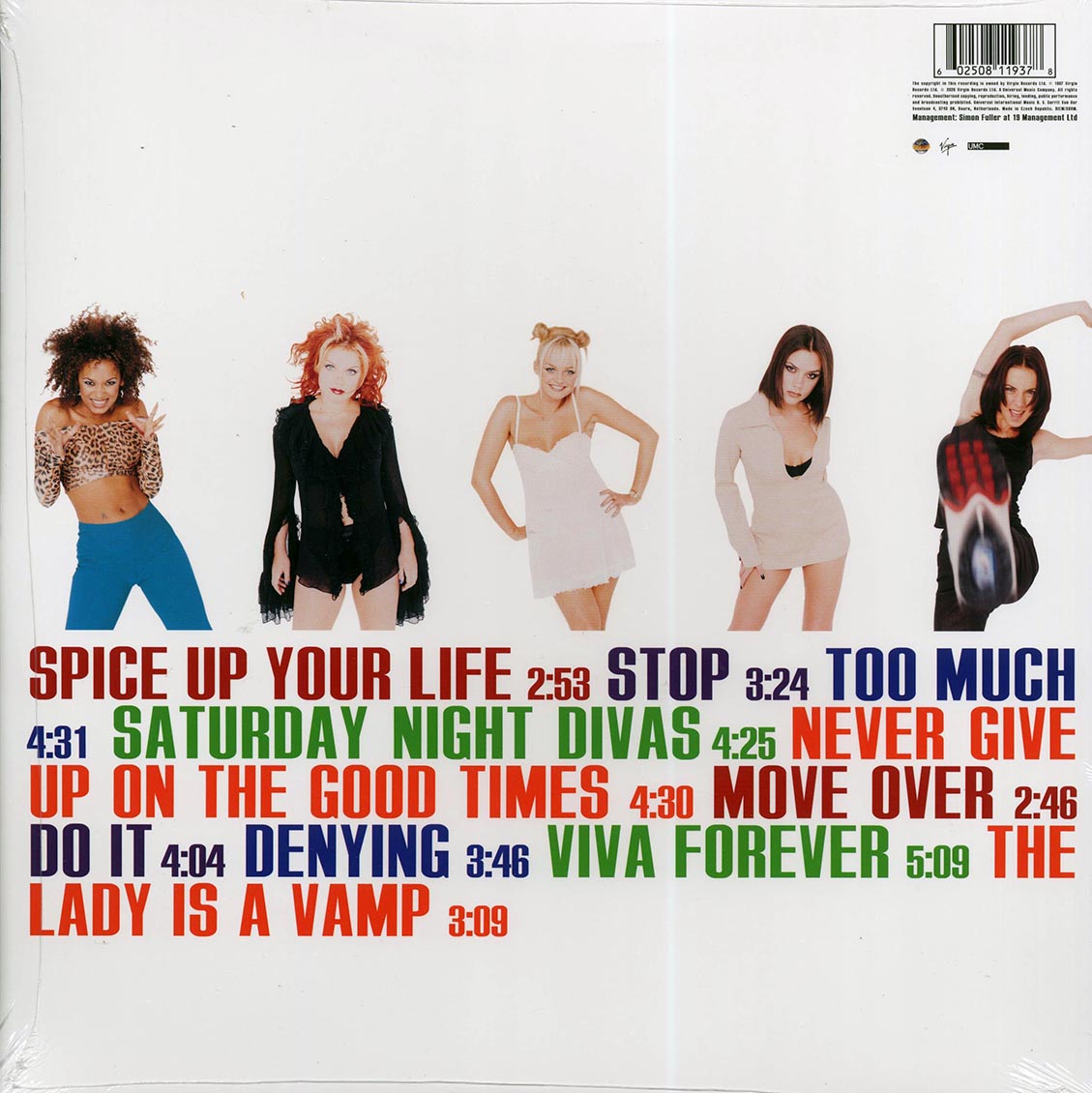 Spice Girls Spiceworld 180g Vinyl Record