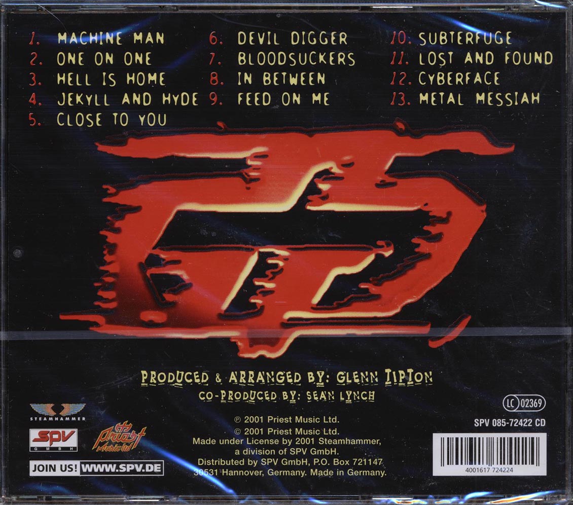 Judas Priest - Demolition Music CD