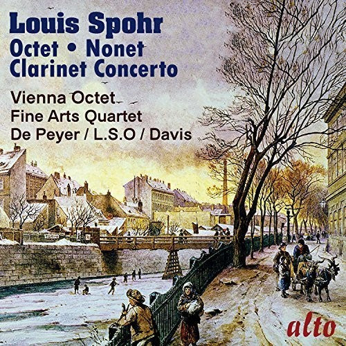 the album cover for Spohr - Gervase de Peyer