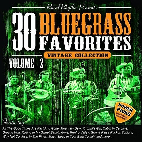 the album cover for 30 Bluegrass Favorites 2 - Power Picks / Var - 30 Bluegrass Favorites 2 - Power Picks / Var