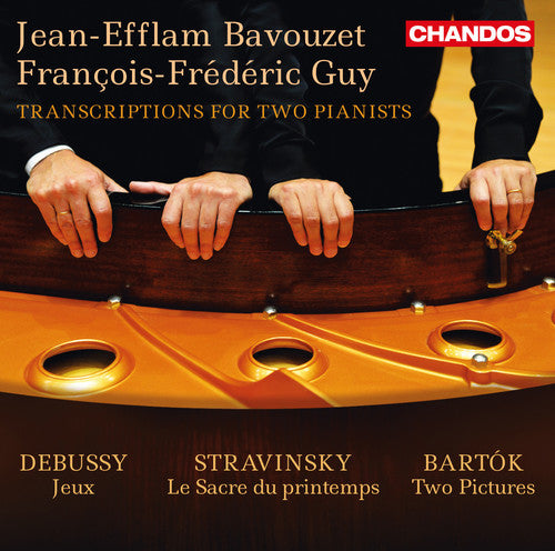 Stravinsky / Bavouzet / Guy - Transcriptions For Two Pianists - Music CD