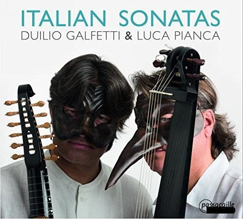 the album cover for Piccone / Galfetti / Pianca - Italian Sonatas