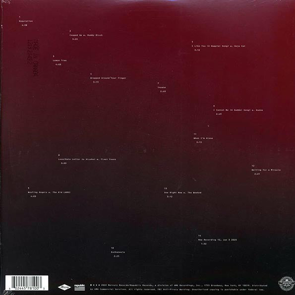 Post Malone Twelve Carat Toothache Vinyl Record