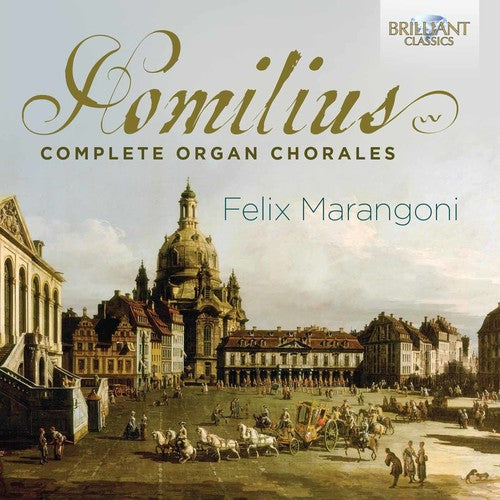 the album cover for Felix Marangoni - Complete Organ Chorales