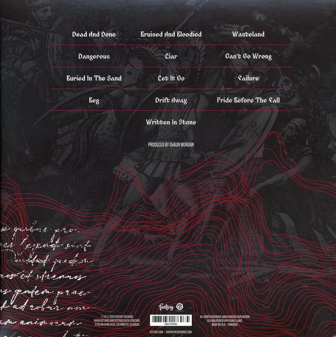 Seether Si Vis Pacem, Para Bellum 2xLP Vinyl Record