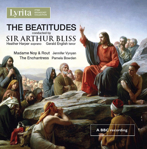 the album cover for Jennifer Vyvyan / Wigmore Ensemble - Beatitudes