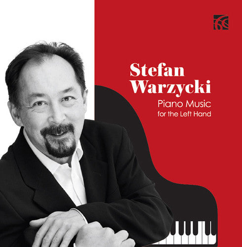 the album cover for Stefan Warzycki - Piano Music for the Left Hand