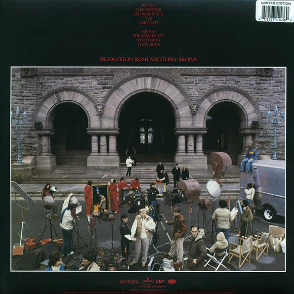 Rush Moving Pictures Vinyl Record