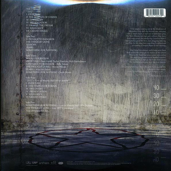 Rush, Alice In Chains 2112 Vinyl Record