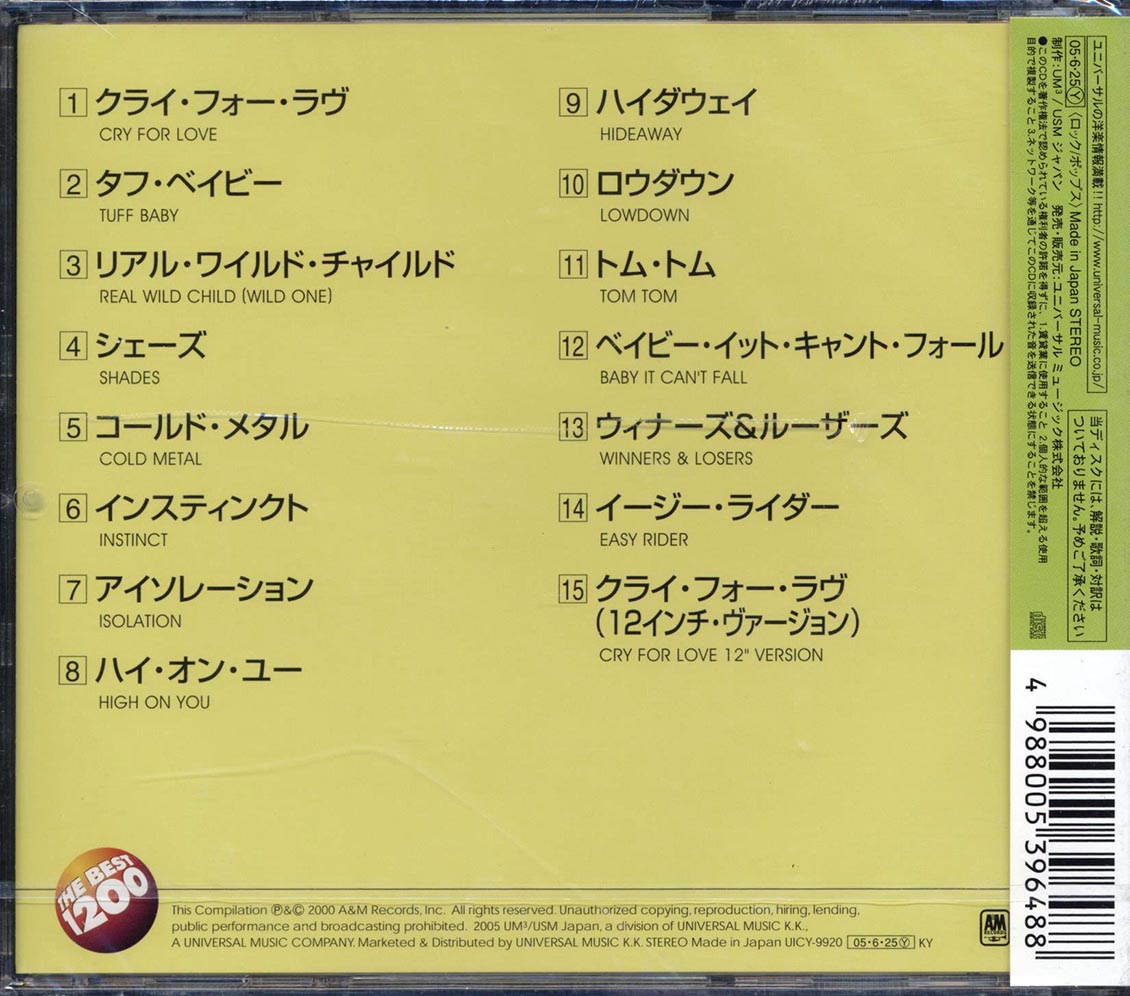 Iggy Pop - Classic: Universal Masters Collection (Japan) Music CD