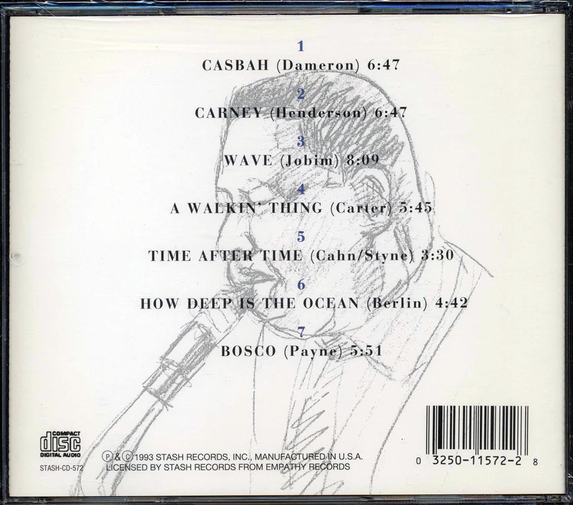Cecil Payne Quartet - Casbah Music CD