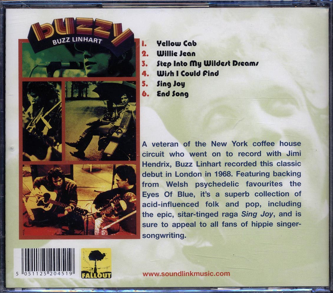 Buzz Linhart - Buzzy Music CD