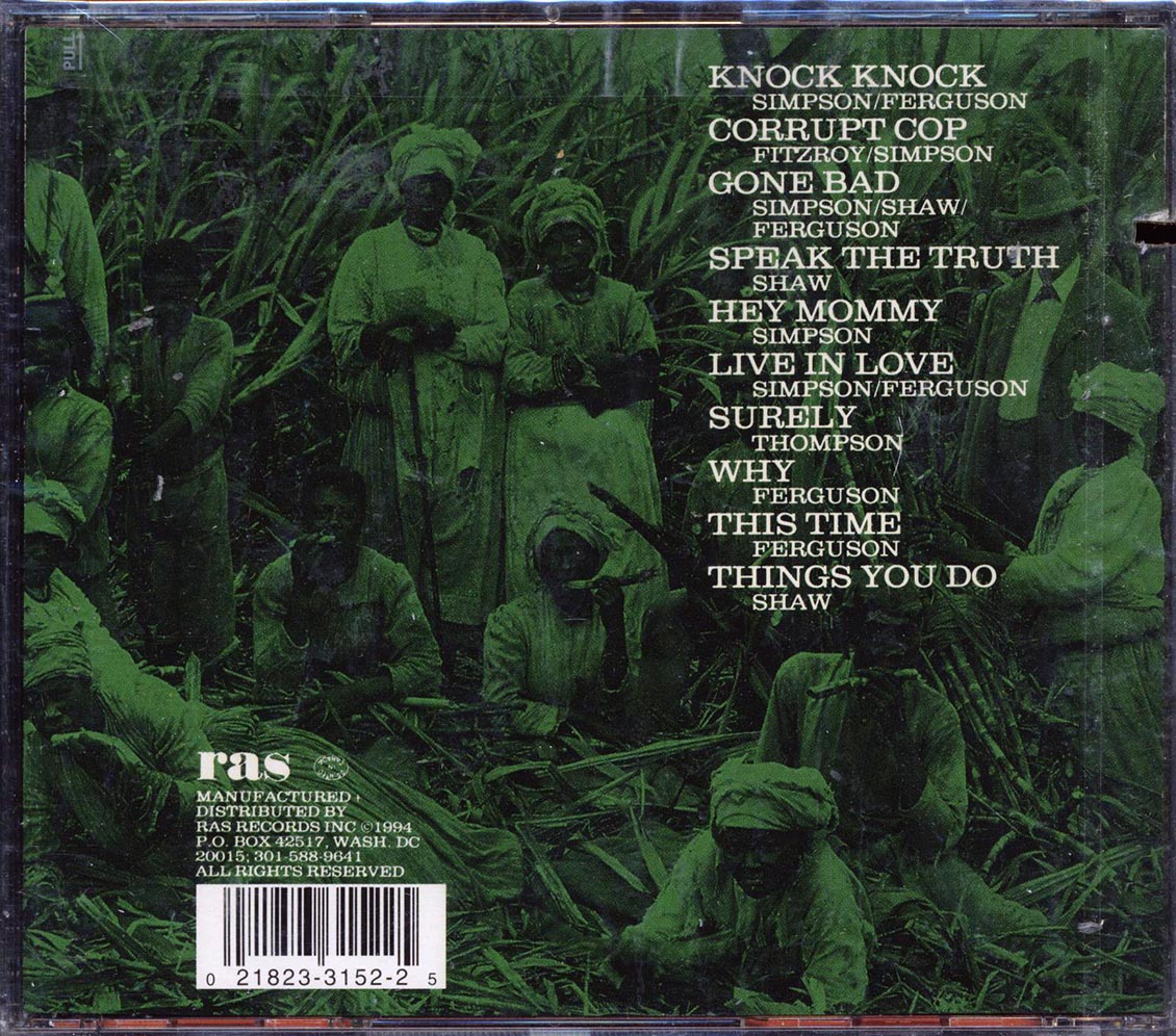 The Mighty Diamonds Speak The Truth marked/ltd stock Music CD