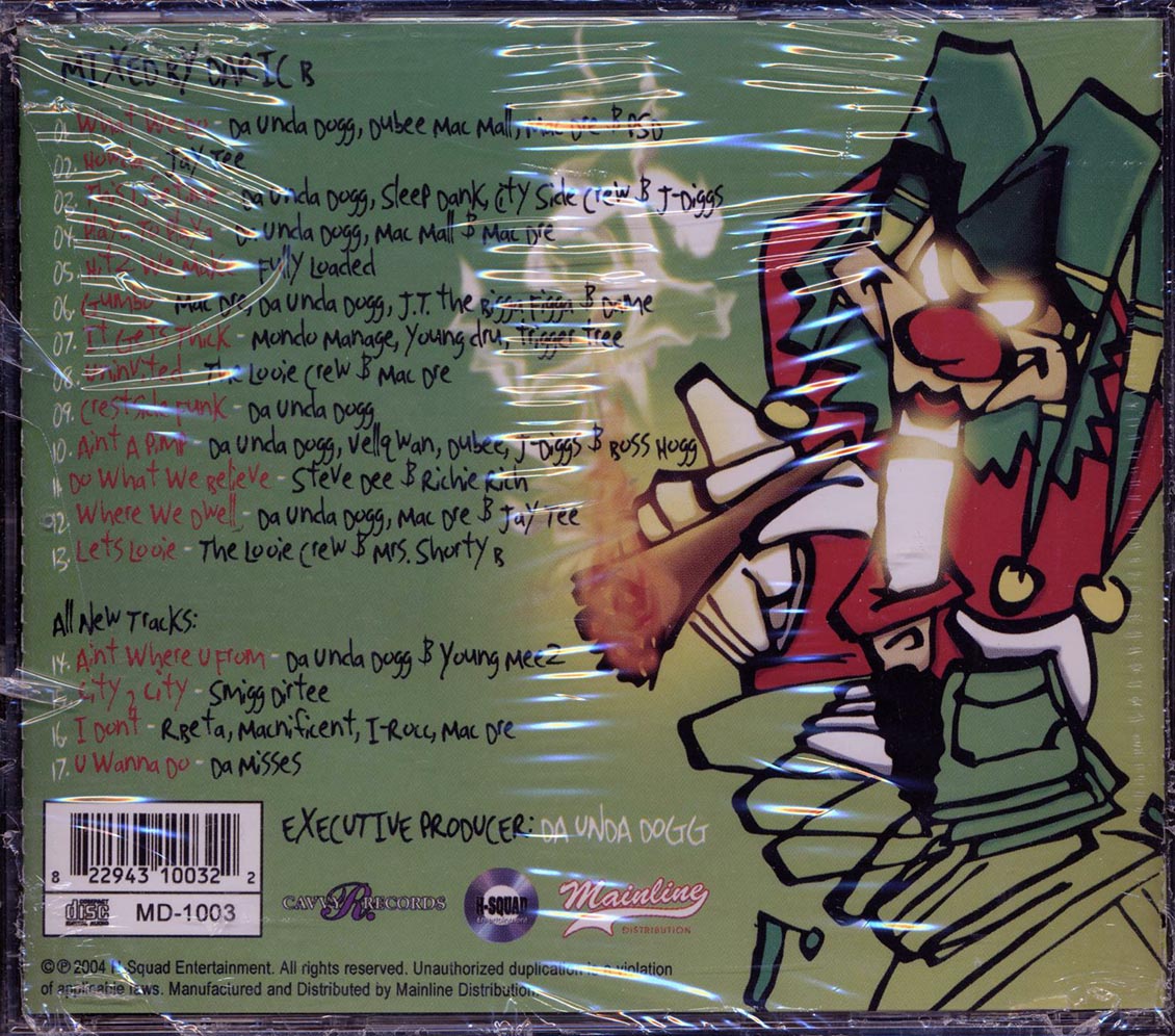 Da Unda Dogg, Mac Dre, Fully Loaded, Etc. - The Rampalation: Best Of Music CD