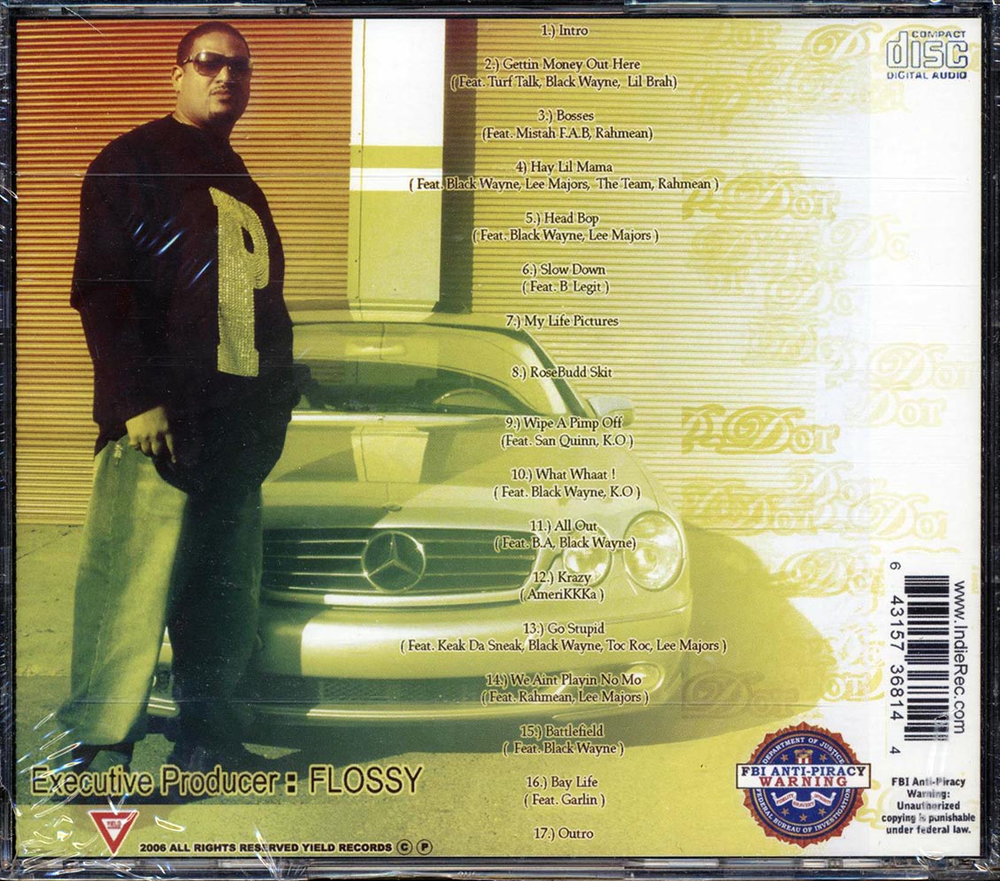 P-Dot - My Life Pictures Music CD