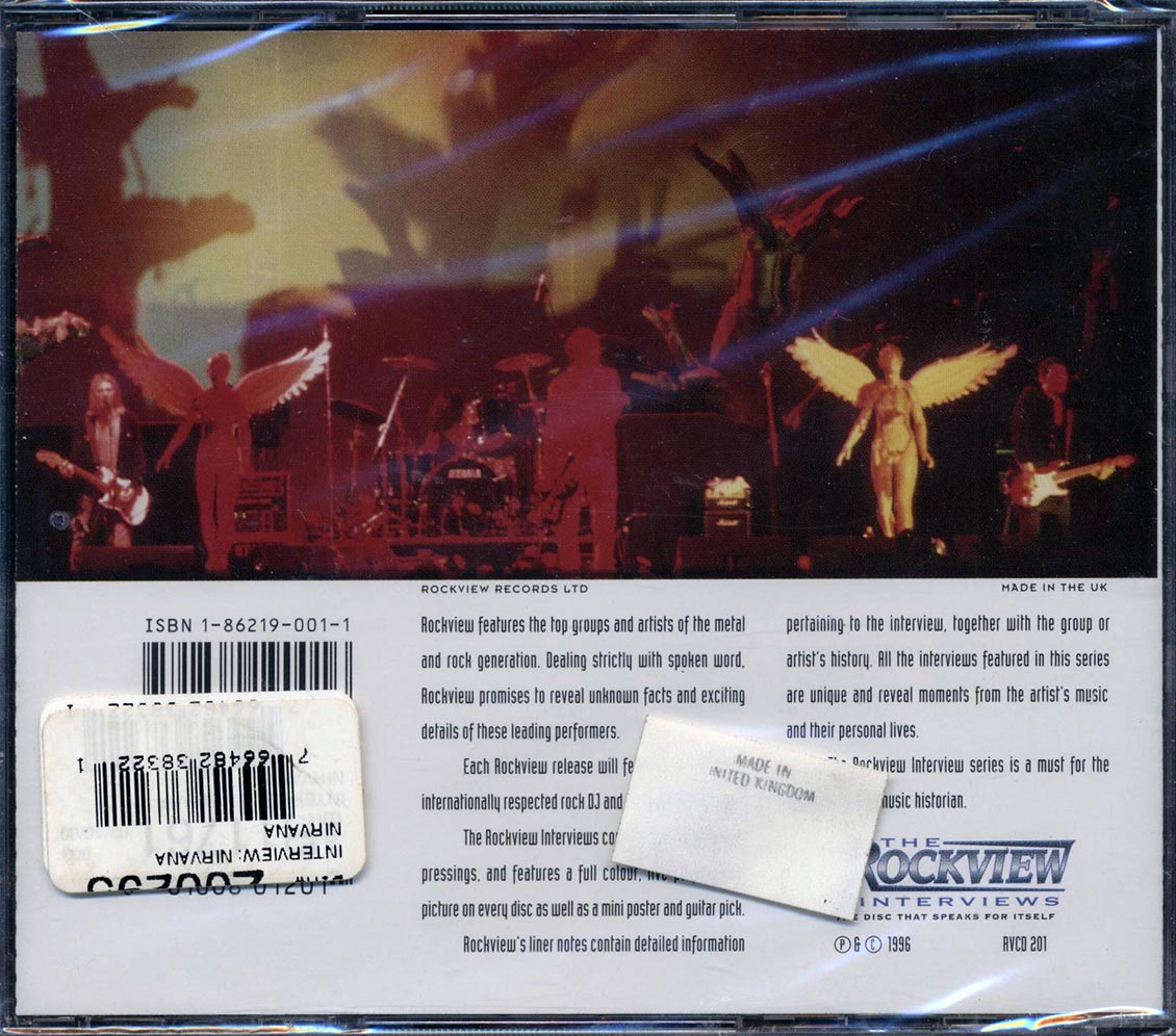 Nirvana The Rockview Interviews Music CD