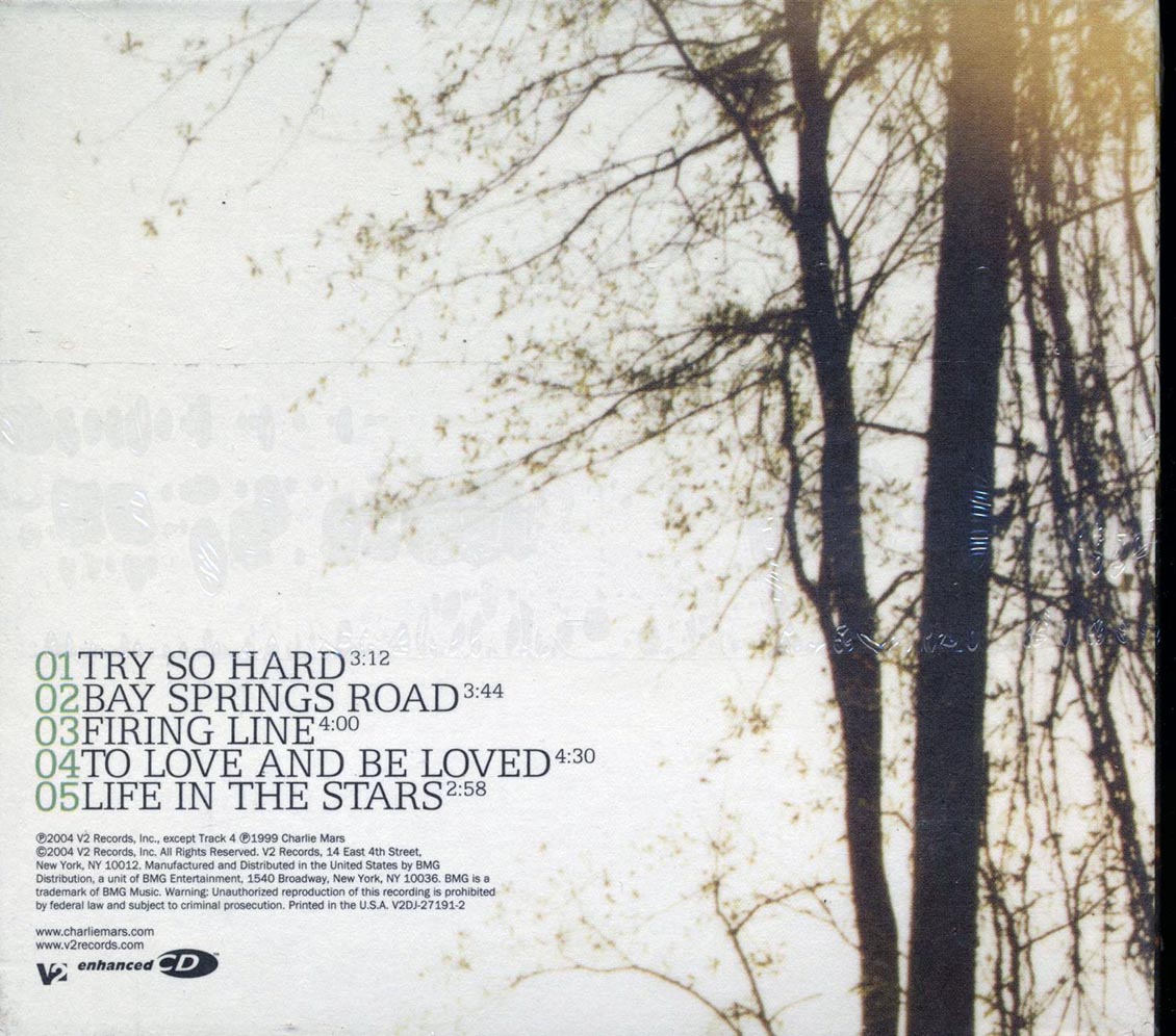 Charlie Mars - EP Music CD