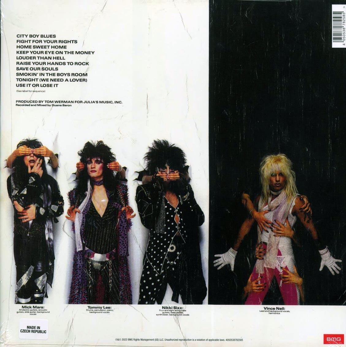 Motley Crue Theatre Of Pain Vinyl Record