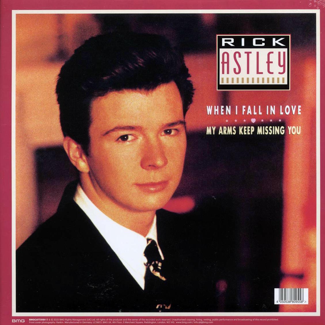 Rick Astley - Love This Christmas/When I Fall In Love (ltd. ed.) (red vinyl) Vinyl Record