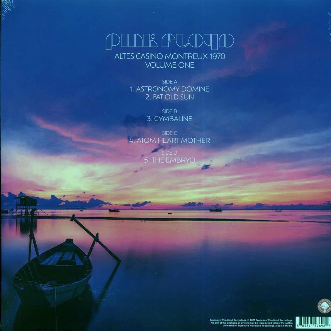 Pink Floyd - Altes Casino Montreux 1970 Volume 1 (2xLP) Vinyl Record