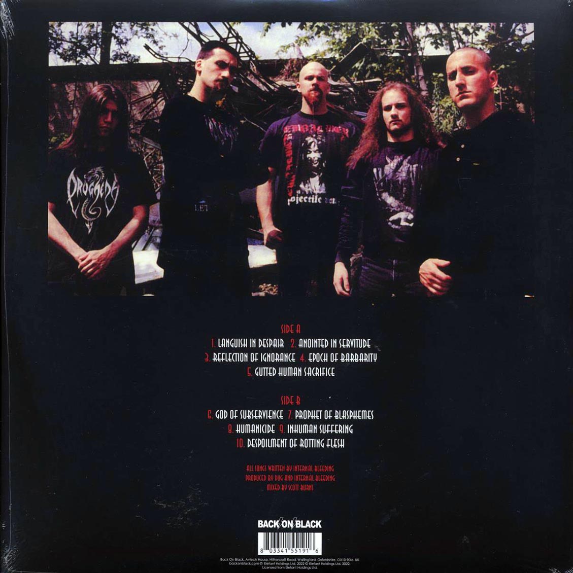 Internal Bleeding - Voracious Concept (ltd. ed.) (red vinyl) Vinyl Record