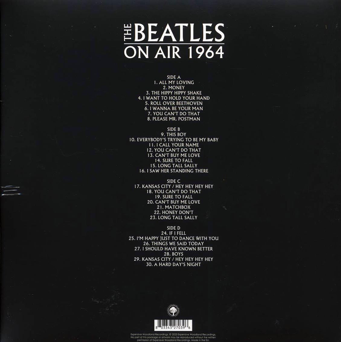 The Beatles On Air 1964 2xLP Vinyl Record