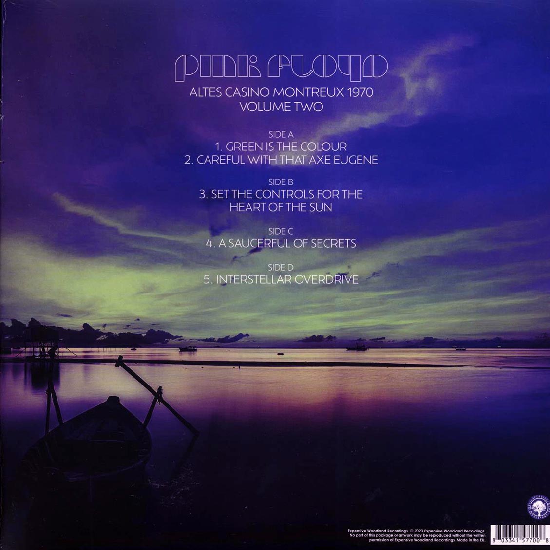 Pink Floyd - Altes Casino Montreux 1970 Volume 2 (2xLP) Vinyl Record