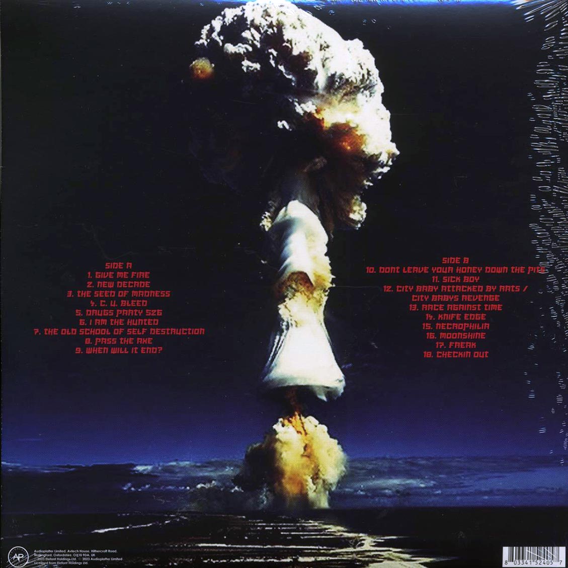 GBH Kawasaki Live ltd. ed. clear Vinyl Record