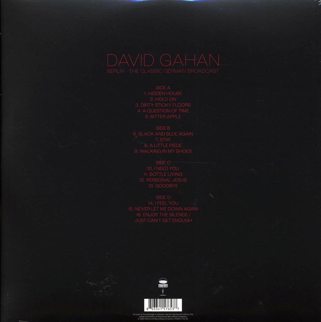 Dave Gahan - Berlin: The Classic German Broadcast (2xLP) Vinyl Record
