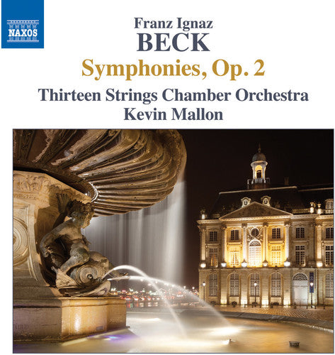 the album cover for Beck / Thirteen Strings / Mallon - Symphonies Op. 2