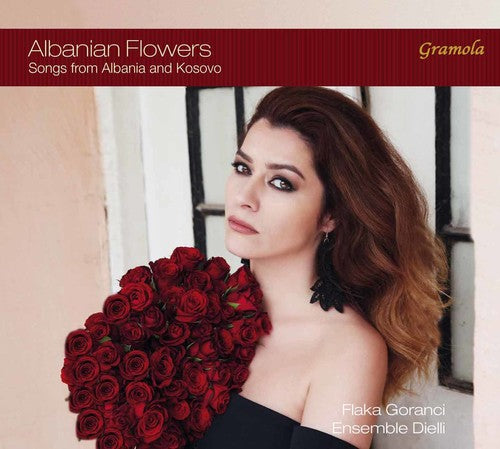 the album cover for Jakova / Goranci / Ensemble Dielli - Albanian Flowers - Songs from Albania & Kosovo