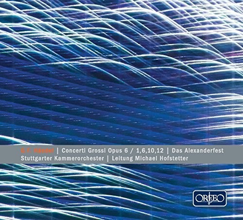 the album cover for Handel / Hofstetter / Stuttgart Chamber Orchestra - Concerti Grossi