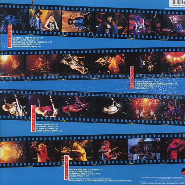 Dokken Beast From The East (1988 PRESS) Vinyl Record