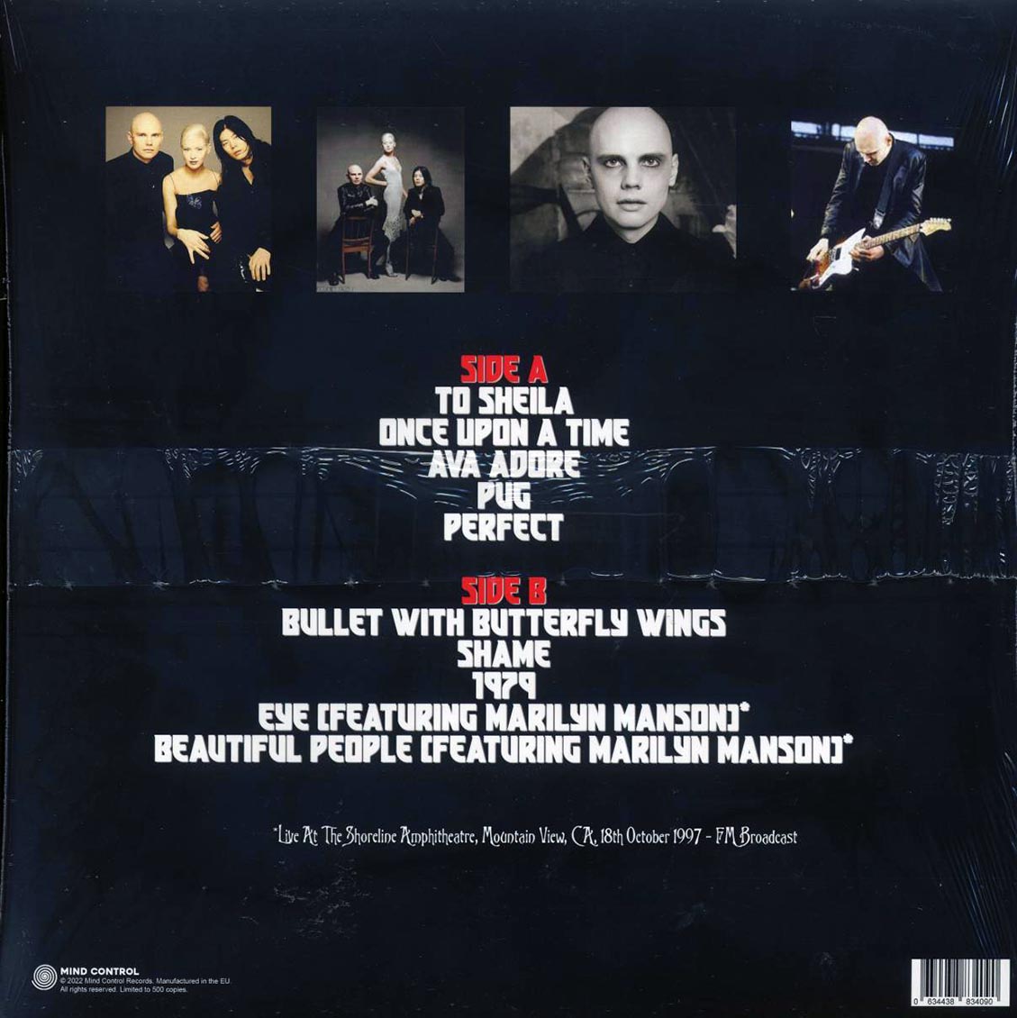 Smashing Pumpkins Counting Stars In Toronto Vinyl Record