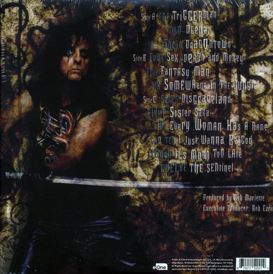 Alice Cooper Dragontown RSD 2019 ltd. ed. 2xLP 45rpm orange Vinyl Record