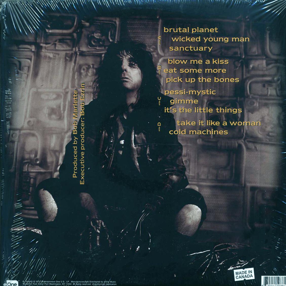 Alice Cooper Brutal Planet RSD 2021 ltd. ed. 2xLP 180g bronze Vinyl Record