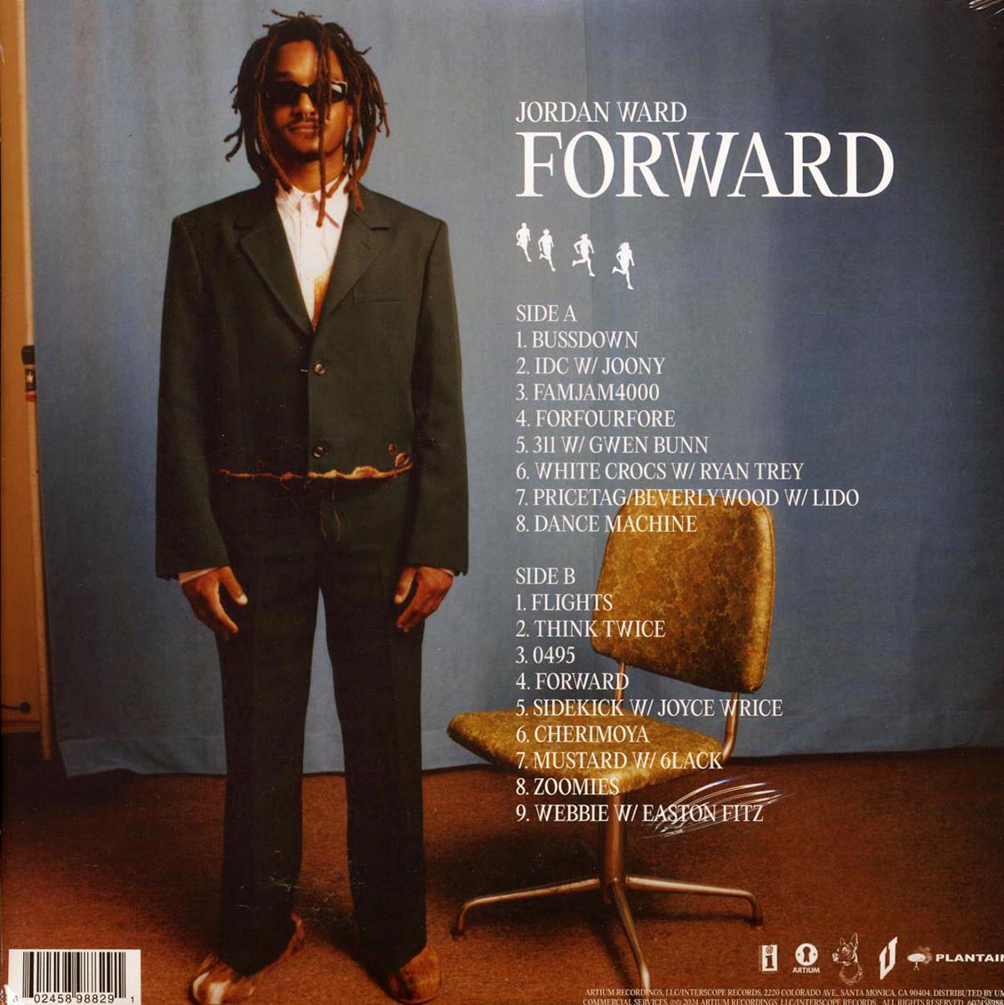 Jordan Ward - Forward (pink vinyl) Vinyl Record