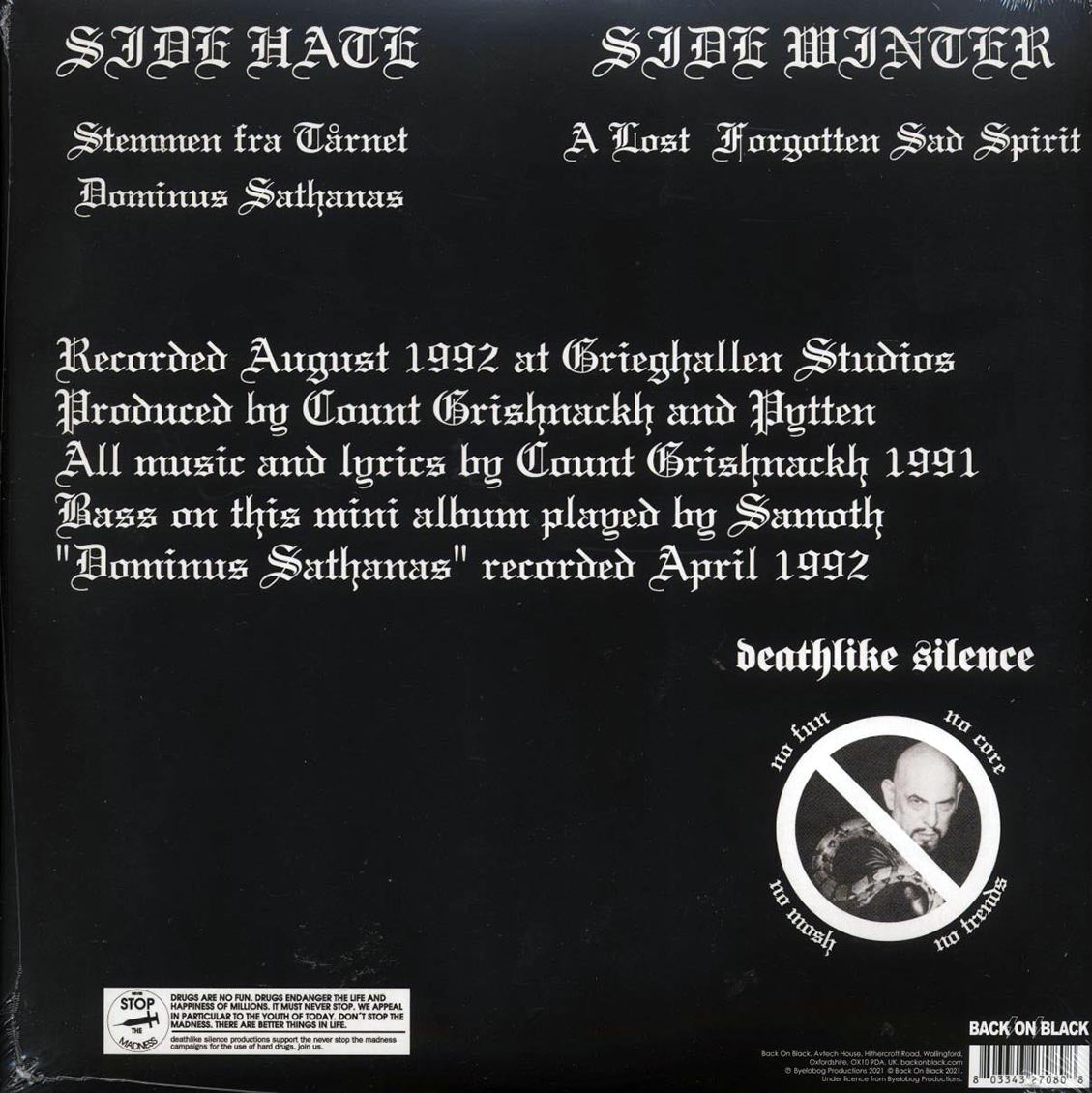 Burzum - Aske Vinyl Record
