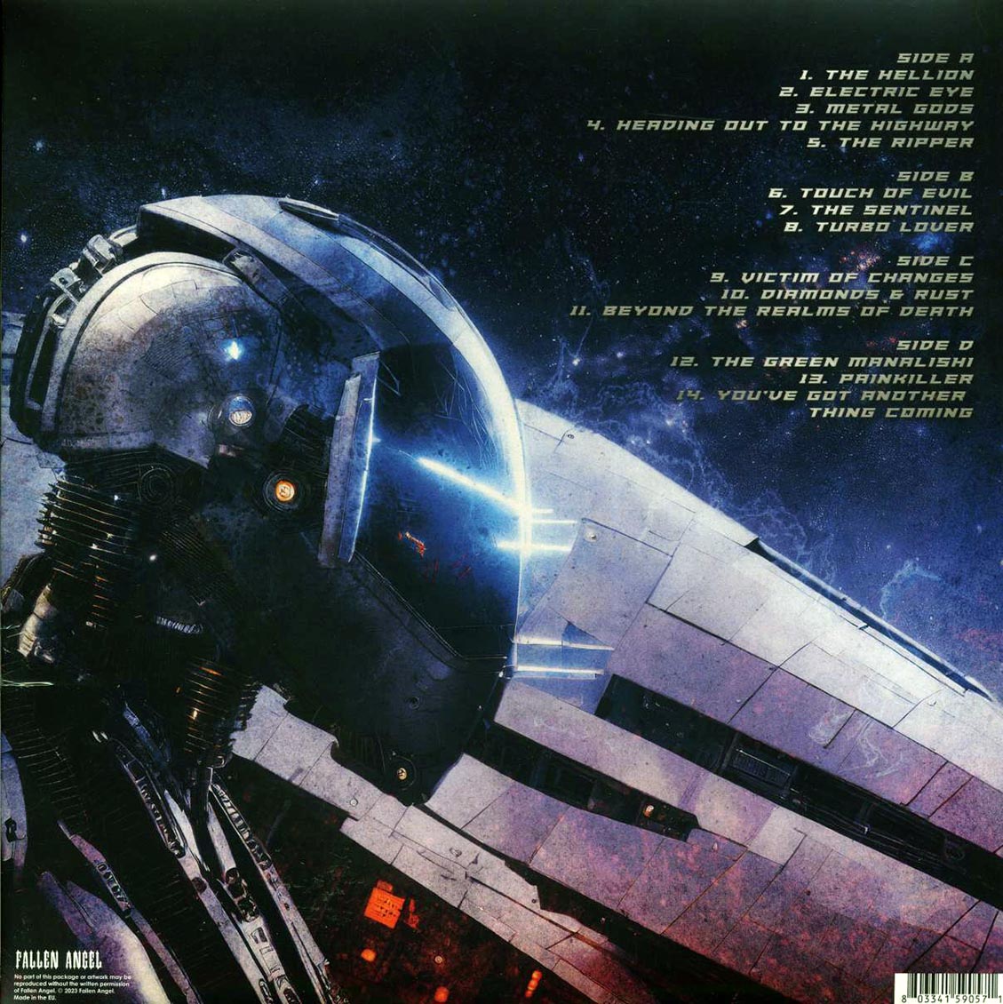 Judas Priest Swedish Rock Festival: Norje Havsbad, Solvesborg, Sweden, June 10, 2004 ltd. ed. 2xLP clear Vinyl Record