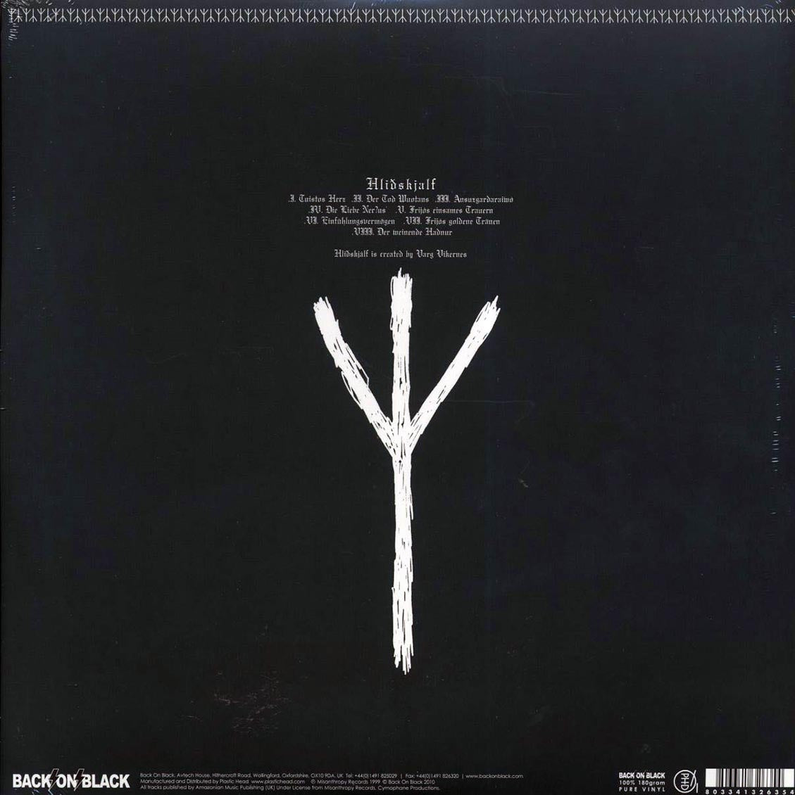 Burzum - Hlioskalf Vinyl Record