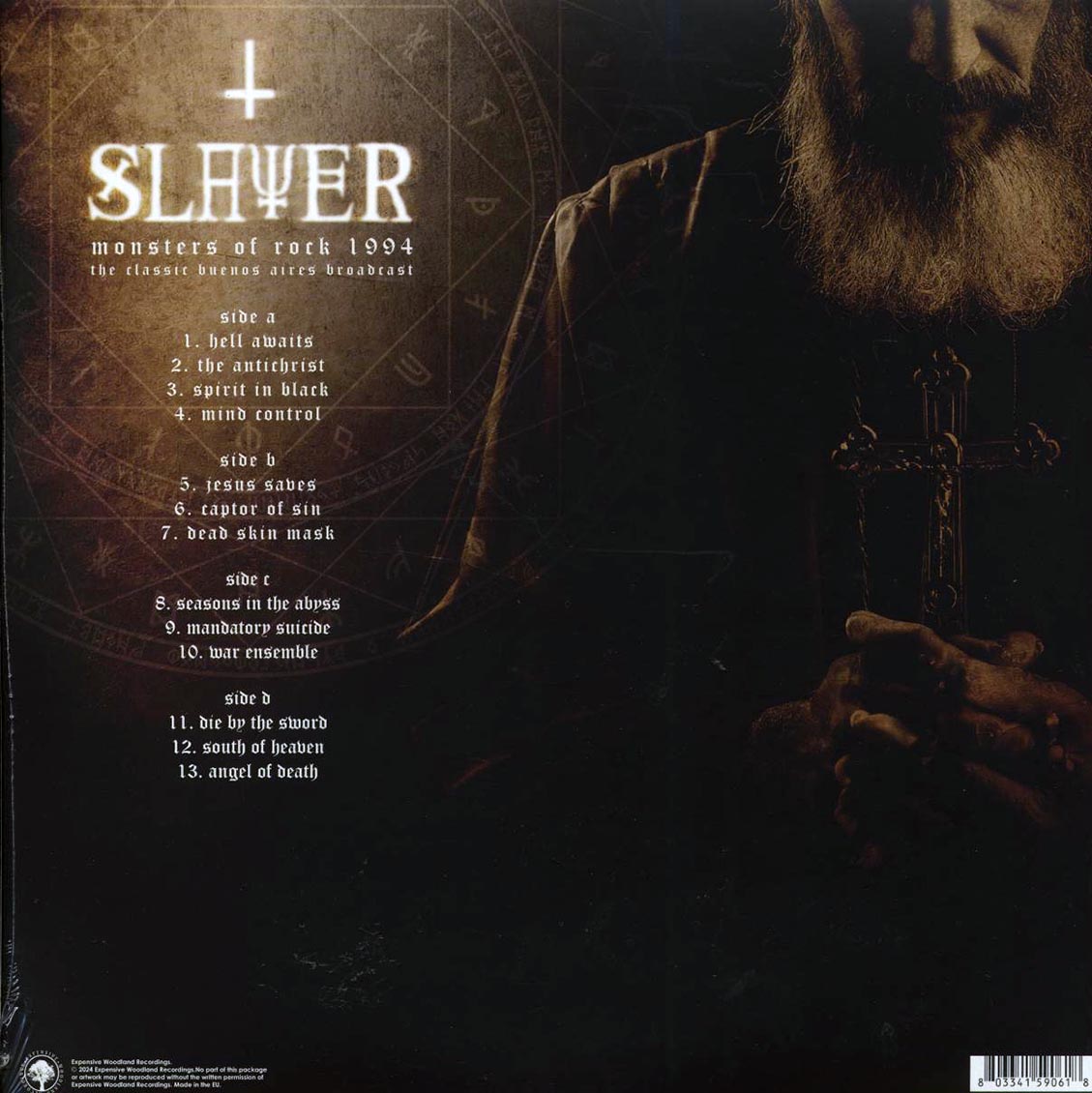 Slayer Monsters Of Rock 1984: The Classic Buenos Aires Broadcast Vinyl Record