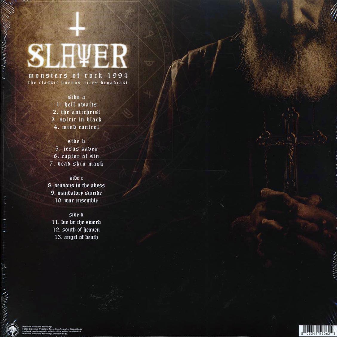 Slayer Monsters Of Rock 1984 The Classic Buenos Aires Broadcast Vinyl Record