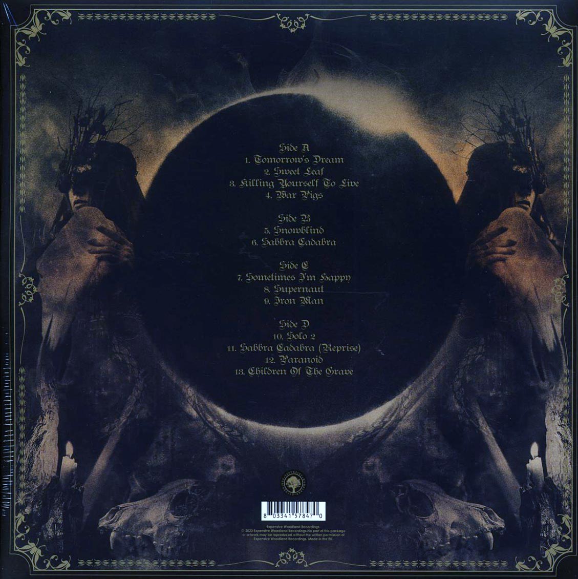 Black Sabbath - Live In The USA 1974 (2xLP) Vinyl Record